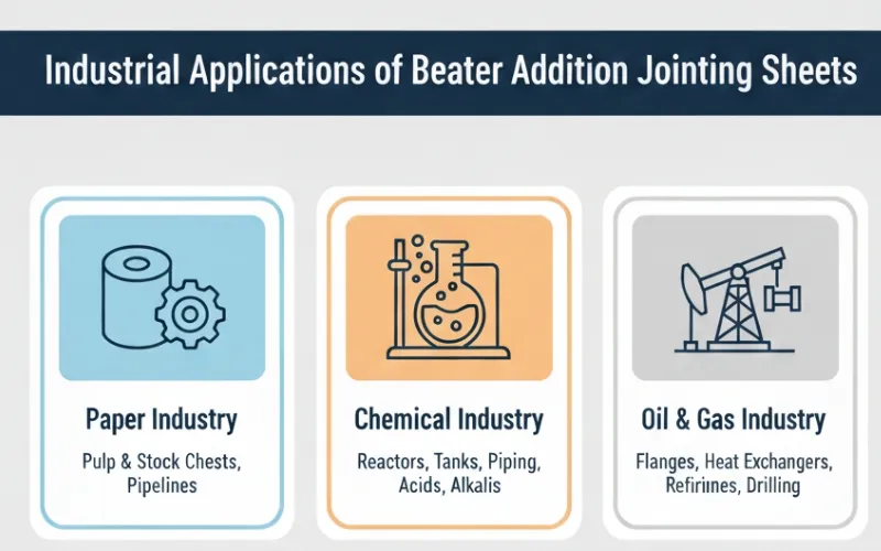 Industrial Applications of Beater Addition Jointing Sheets