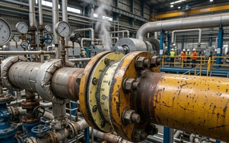 Key properties of non asbestos gasket sheets used for industrial sealing applications