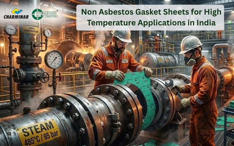 Non asbestos gasket sheets for high temperature industrial applications in India