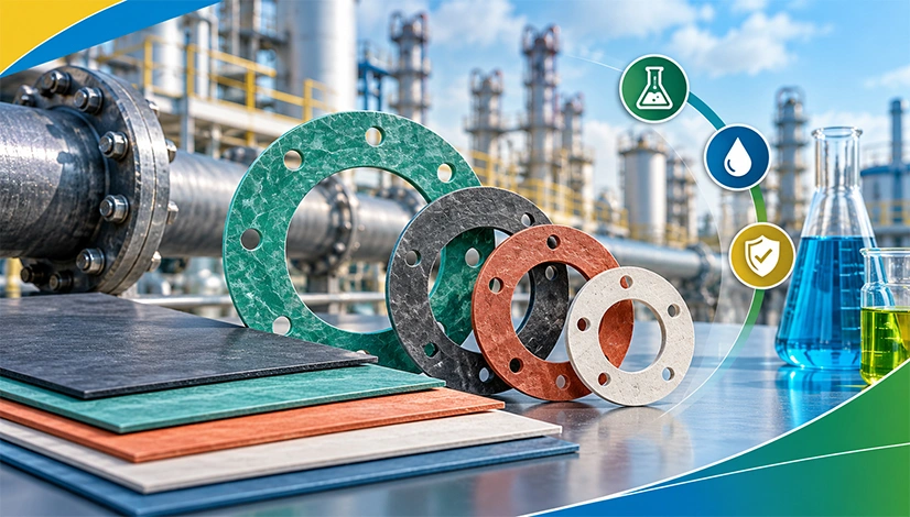 HNA-ACID gasket sheets for acid and alkaline media