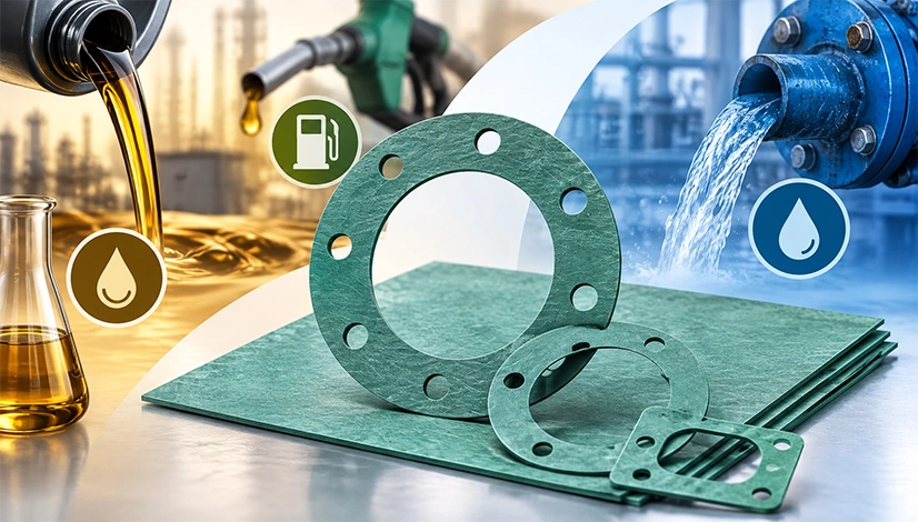S-309 cellulose gasket material for oil, fuel and water applications
